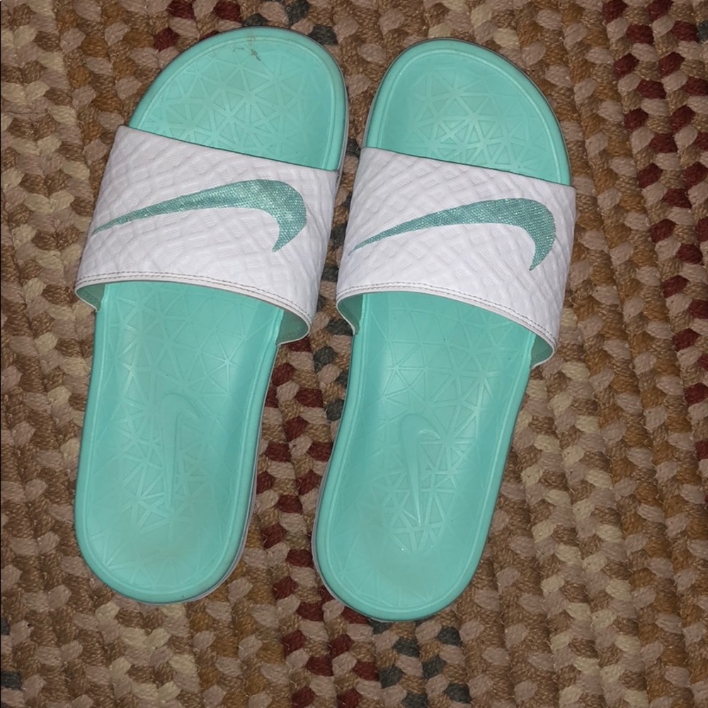 Nike padded slip ons